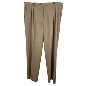Tommy Bahama Silk Pants Men's 40x32 Beige Professional‎ Relax Vacation
